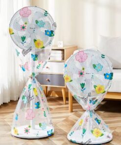 Colorful Waterproof Fan Dust Cover for Home Storage Bag Home Stand Fan Protective Cover Case Fan Safety