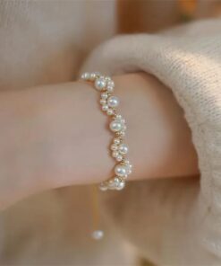 Girl Light Luxury Pearl  Bracelet Jewelry