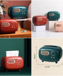 Radio style tissue box SK