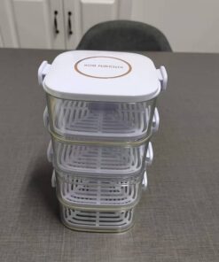 4 Pcs Korean Design Spices Storage Box Seasoning Rack Container for Kitchen Cooking Tools