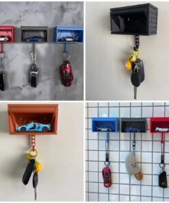 Car Key Holder With Model Car Toy