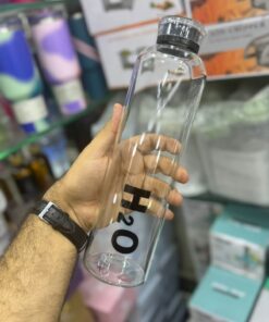 Glass Water Bottle H2o 750ML