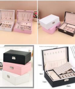 Leather Jewelry Organizer