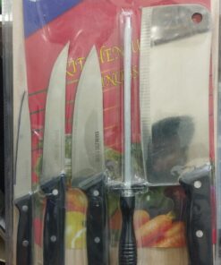 Kitchen Knife Set With Cutting Board
