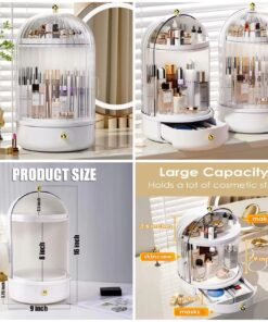 Cosmetic Vanity Round Shaped