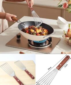 Stainless steel spatula