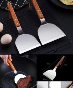 Stainless steel spatula