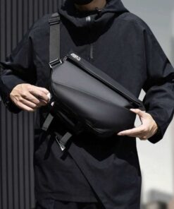 2in1 Premium Leather CrossBody Travel Bag