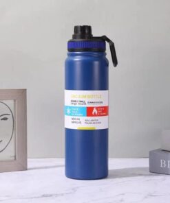 Thermos Bottle Large Capacity Portable Sport Water Bottle with Tea Filter Stainless Steel Thermal Cup Leak-proof