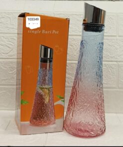 Glass bottle with plastic cap 1000 ml