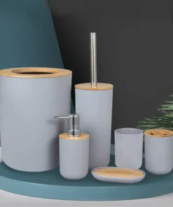 6 Pcs Bathroom Set Box Packing Premium Quality