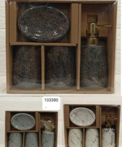 Ceramic bath set 4pcs