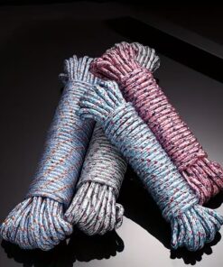 Resistant Clothesline - Thickened Nylon Drying Rope Suitable for Outdoor/Indoor Use, Stay-Taut Blanket & Laundry Line, Clotheslines  (Pack of 3)