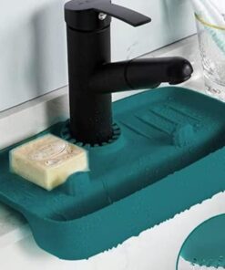 Sink Strap Faucet Caddy Shelf