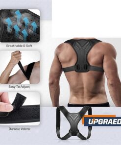 Adjustable Shoulder Back-Belt for Men & Women