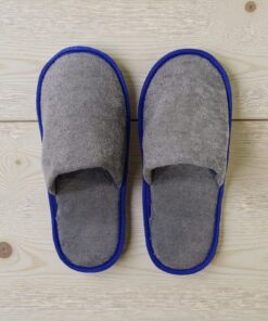 Indoor Soft Fabric Foam Slippers  Size: "10"