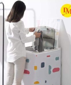 Single Door Washing Machine Cover  (Size  55x58x87CM )