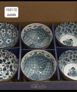Ceramic bowl set 6pcs