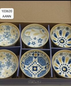 Ceramic bowl set 6pcs