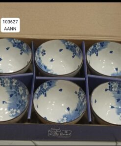 Ceramic bowl set 6pcs