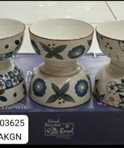 Ceramic bowl set 6pcs