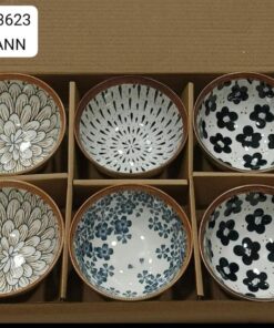 Ceramic bowl set 6pcs