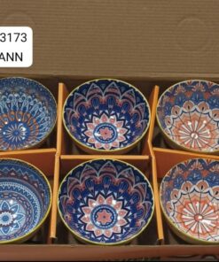 Ceramic bowl set 6pcs