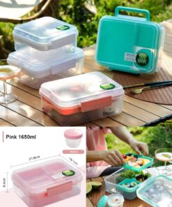 Double layer lunch box compartment  bento box