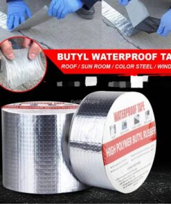 waterproof trap tape, aluminum foil self-adhesive tape, color steel tile roof repair