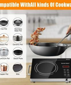 Multifunction Digital Silver Crest Infrared Hot Plate Infrared Induction 2200w