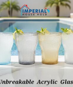 Unbreakable  Acrylic Glass 6 pcs