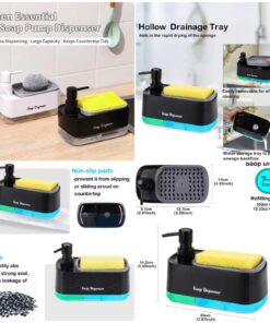 Hand And Dish Soap Pump Dispenser