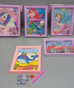 1 Pcs DIY Diamond Painting Pictures Full Square/Round Rhinestone Diy Cartoon Mosaic Art Diamont Embroidery