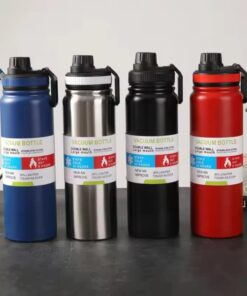 Thermos Bottle 1000ML Large Capacity Portable Sport Water Bottle with Tea Filter Stainless Steel Thermal Cup Leak-proof