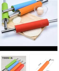 Stainless steel silicon rolling pan