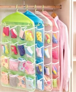 16 Pockets Hanging Organizer Hanging Closet Organizer 221