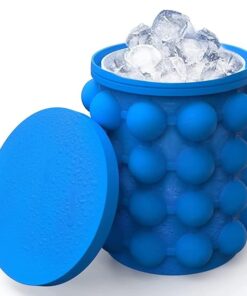 Ice Cube Maker Mould Ice Tray, Silicone Ice Bucket 221