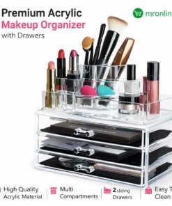 Premium acrylic makeup organiser with drawers 221