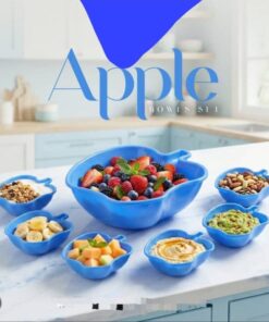 7psc Apple bowl set AQ