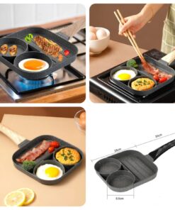 3 Mould Frying Pan