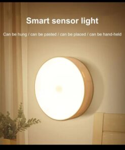 LED Intelligent Human Induction Night Lamp USB Charging Emergency Automatic Lighting Bedside