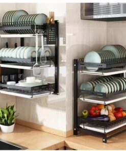 Dish rack iron material heavy duty