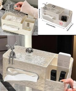 Tissue holder plastic materail