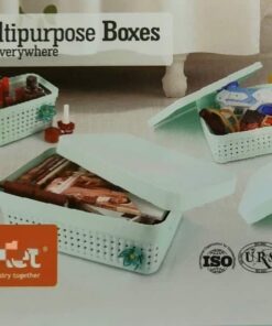 Pack of 2 Maya Multi purpose Storage Box