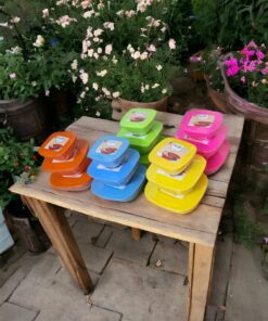 3 Pcs SetRuby Fridge Storage Box