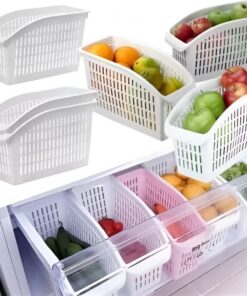 Fridge Vegetable Organizer Basket