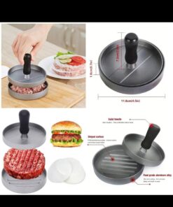 Burger press