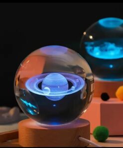 3D crystal ball night lights colour change USB Big
