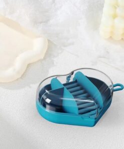 Mini Heart Shape Travel Jewelry Box
