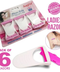 Pack of 6 Safit Body Shaving Razor